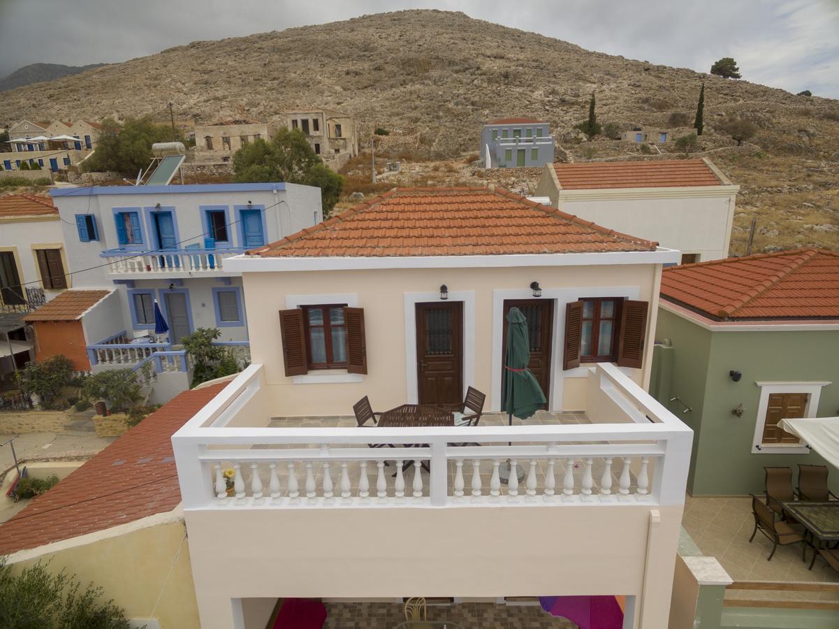 Filoxenia Apartments Chalki Town Exterior photo