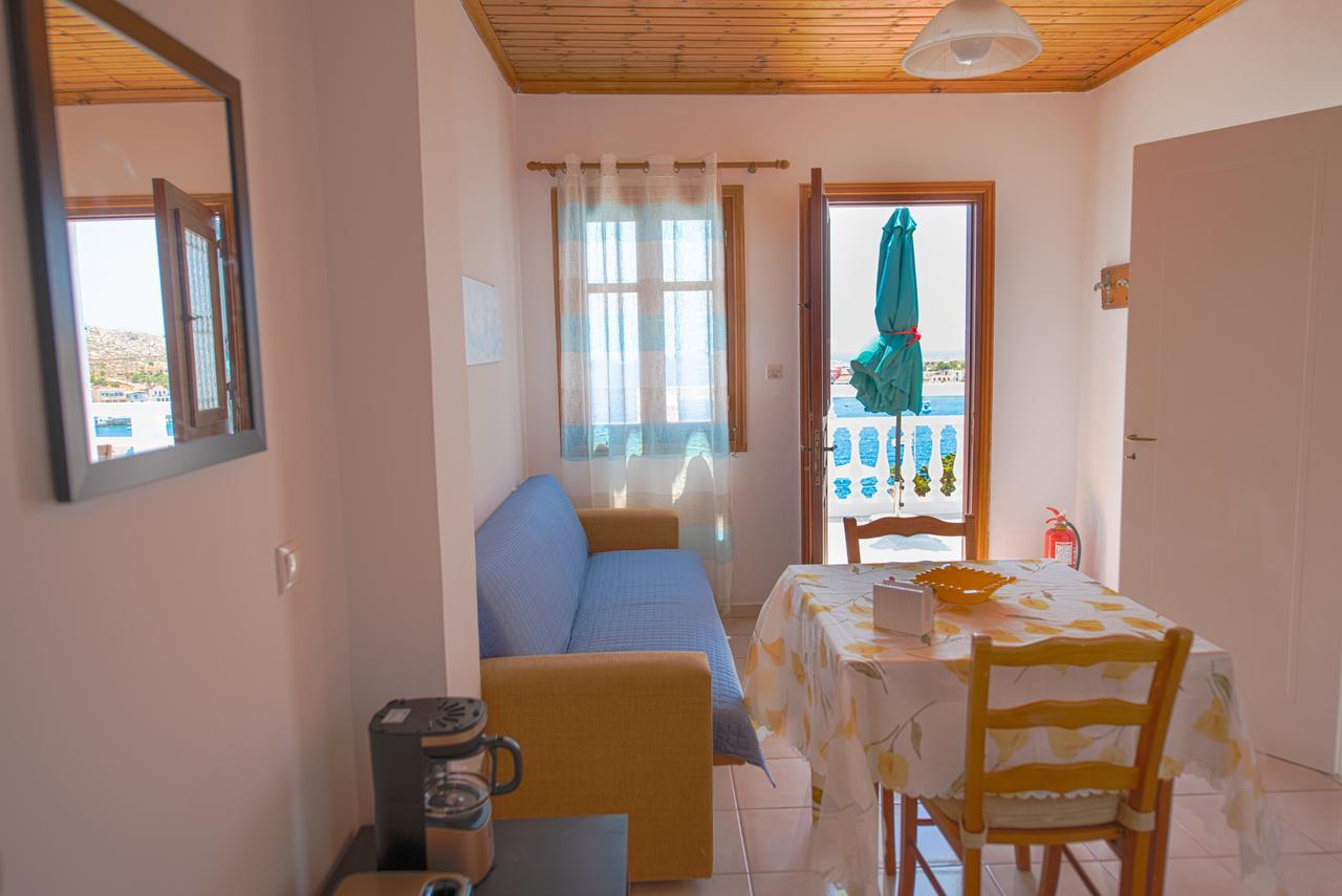 Filoxenia Apartments Chalki Town Exterior photo