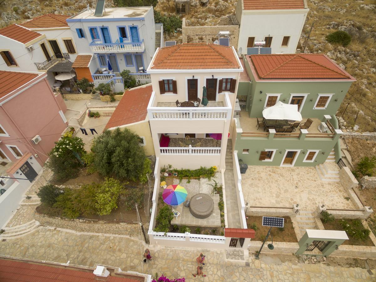 Filoxenia Apartments Chalki Town Exterior photo